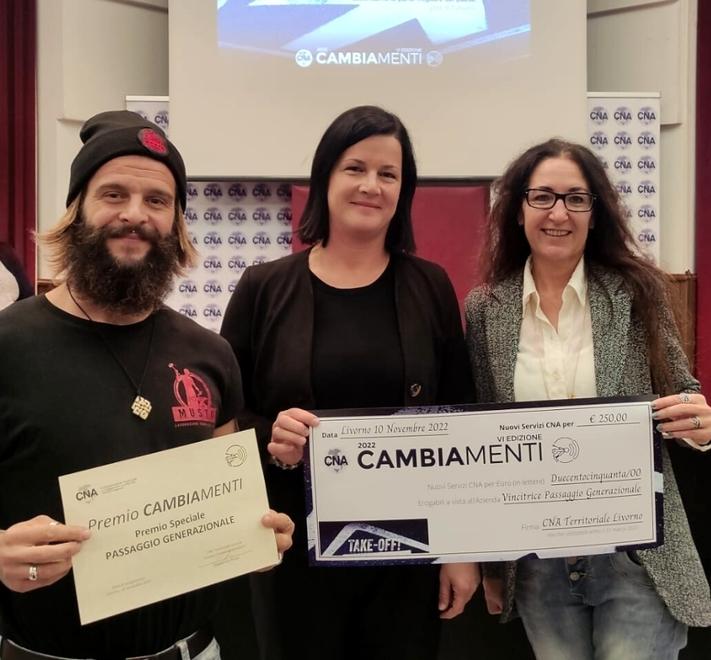 Rosignano, dall’idea all’impresa: premiati dalla Cna gli arredi di Bottoni