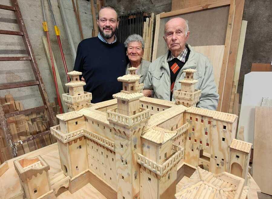 Il bisnonno che ha costruito il castello