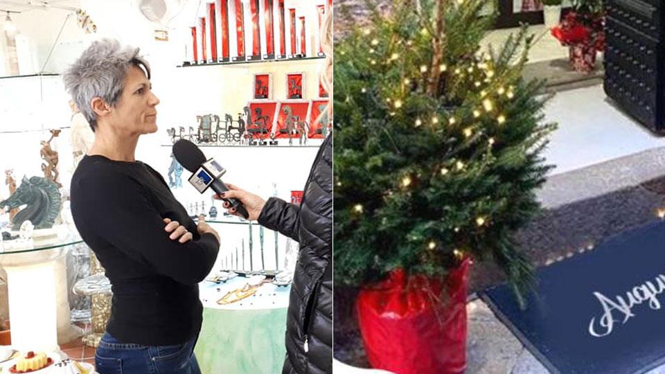 Volterra dice no alle luci: «Bastano gli alberini davanti ai negozi» per risparmiare
