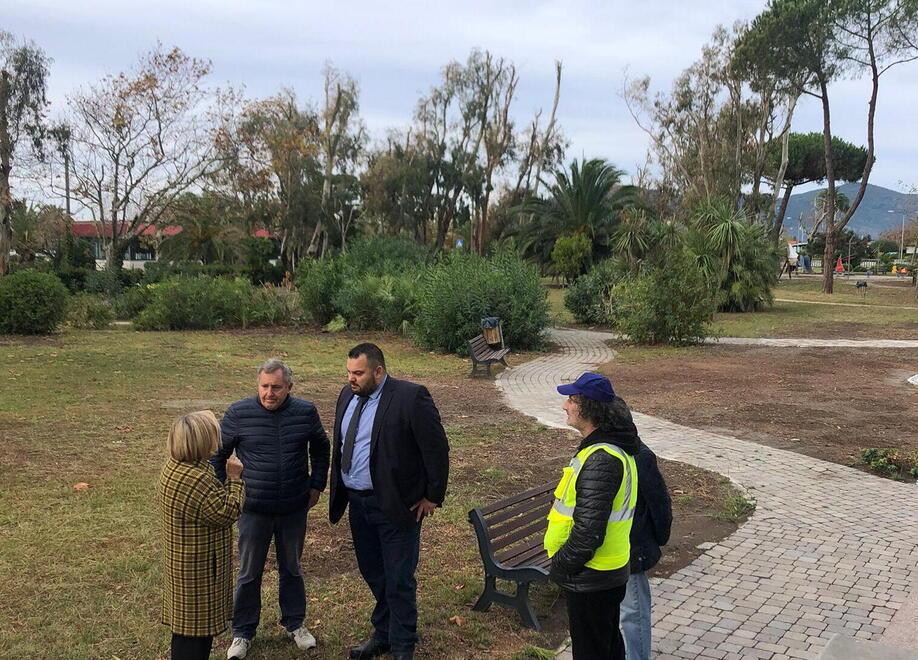 Carrara, riaperto il Parco Puccinelli di Marina, va avanti la campagna di Rinverdi-Amo Marina 