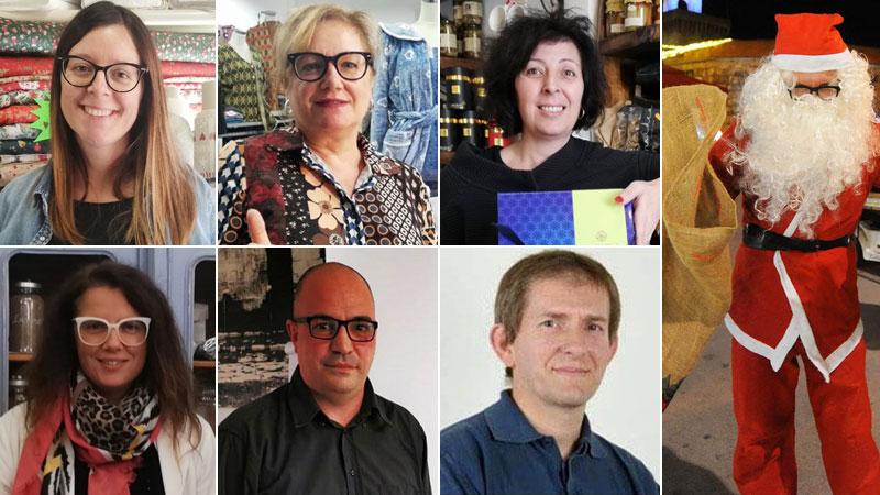 In senso orario Giulia Fatticcioni, Sabrina Balestri, Letizia Silvestri, Marco Torchioni, Vincenzo Cananzi, Pamela Bertuccio