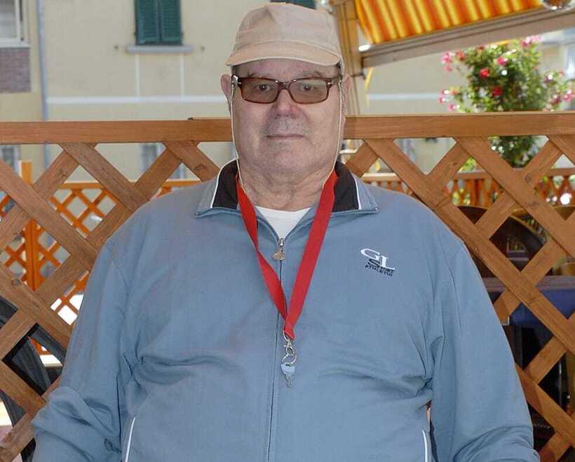 Silvano Bianchi, da tutti conosciuto come “Jesse”, sulla sedia a rotelle