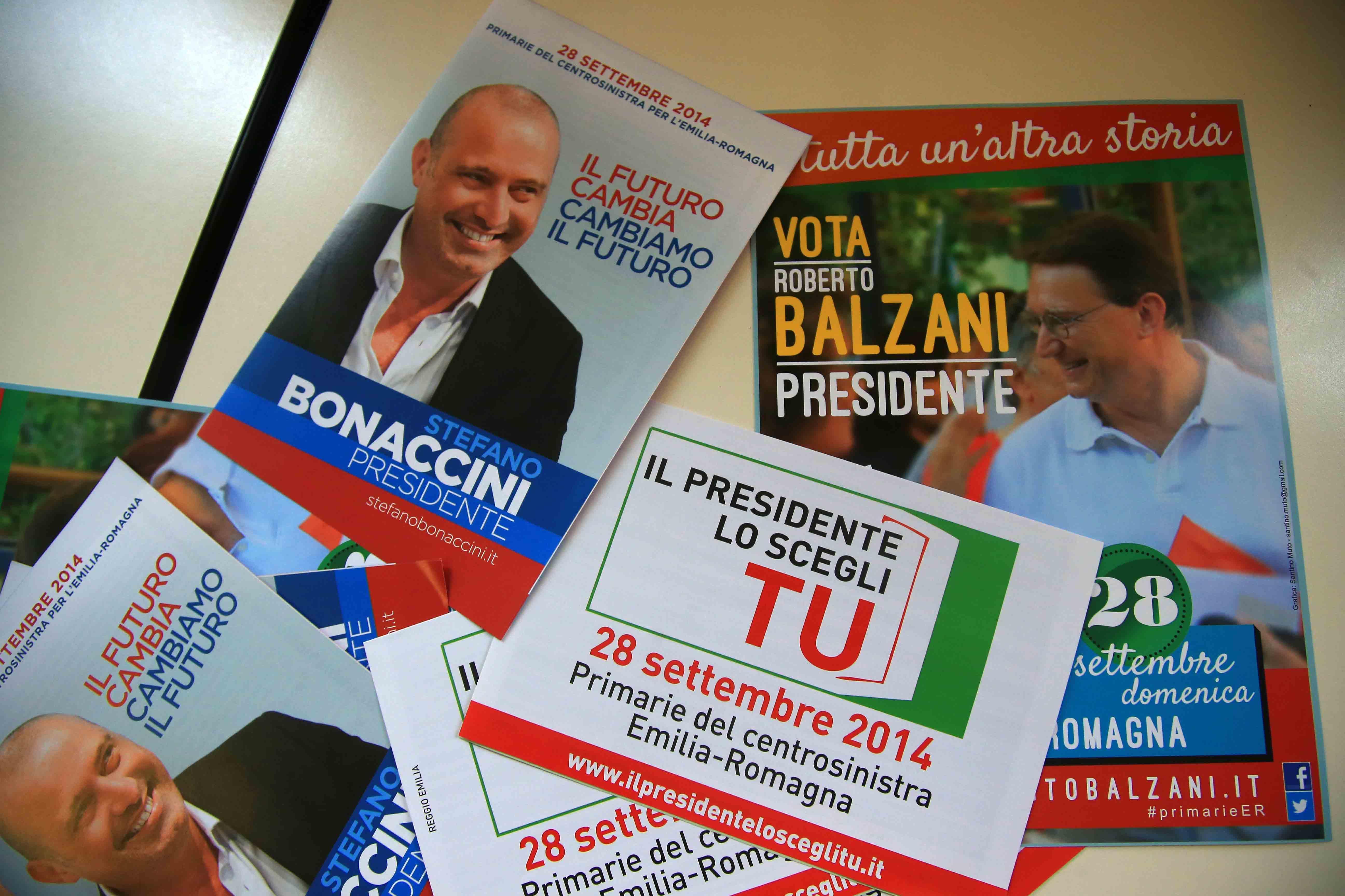 Primarie Pd, a Reggio Bonaccini vince con il 73,8%