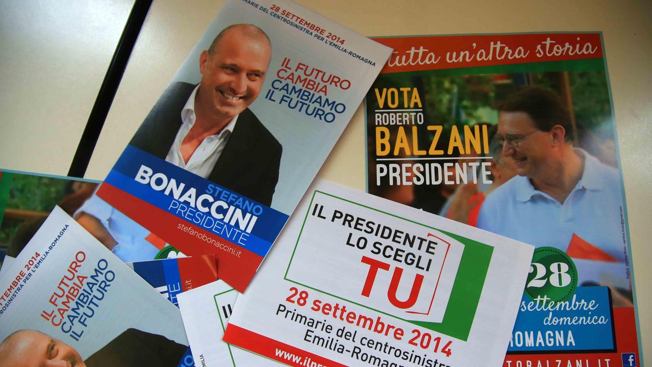 Primarie Pd, a Reggio Bonaccini vince con il 73,8%