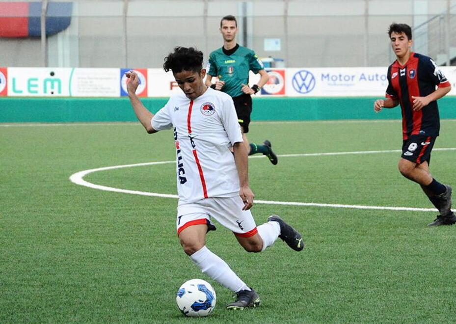 Omar Ghilli autore del gol del 2-0