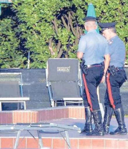 I carabinieri sul luogo della tragedia a Villafranca nell’agosto del 2019