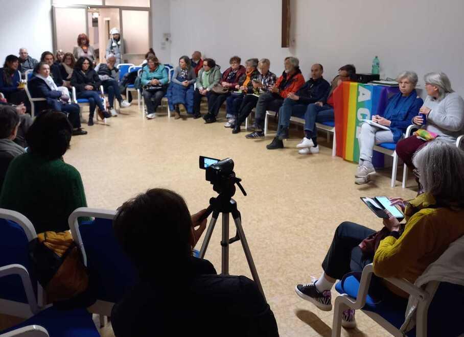 La riunione del comitato Semi per la Villa