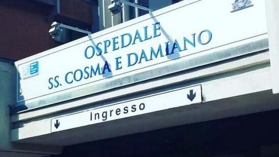 L’ingresso dell’ospedale Cosma e Damiano di Pescia