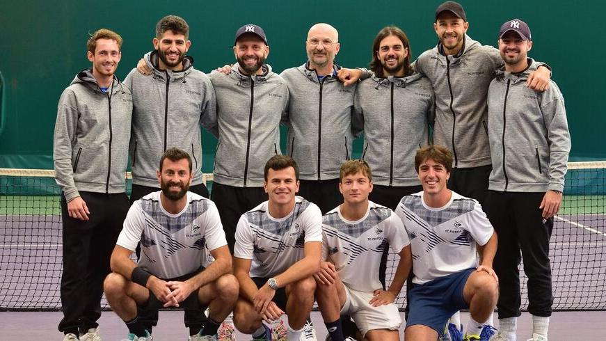 La squadra del Tennis Club Pistoia