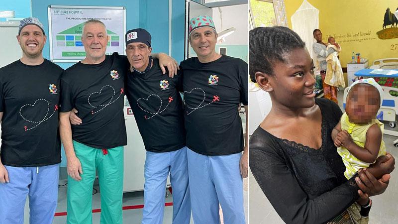 Da Pisa allo Zambia per regalare il sorriso ai pazienti più piccoli: due chirurghi salvano più di 80 bambini