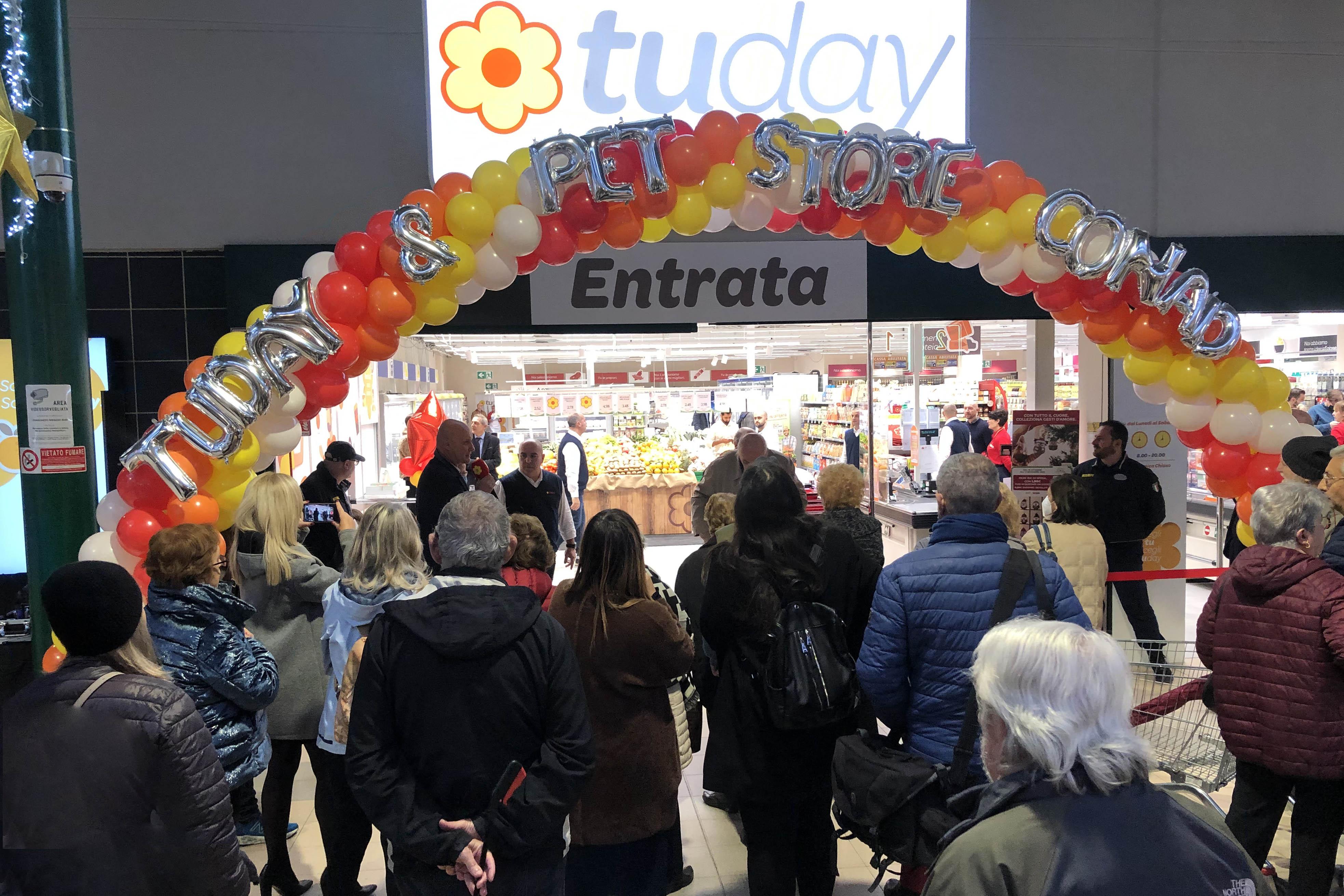 Il Conad Centro Nord diventa “tuday” per una spesa veloce