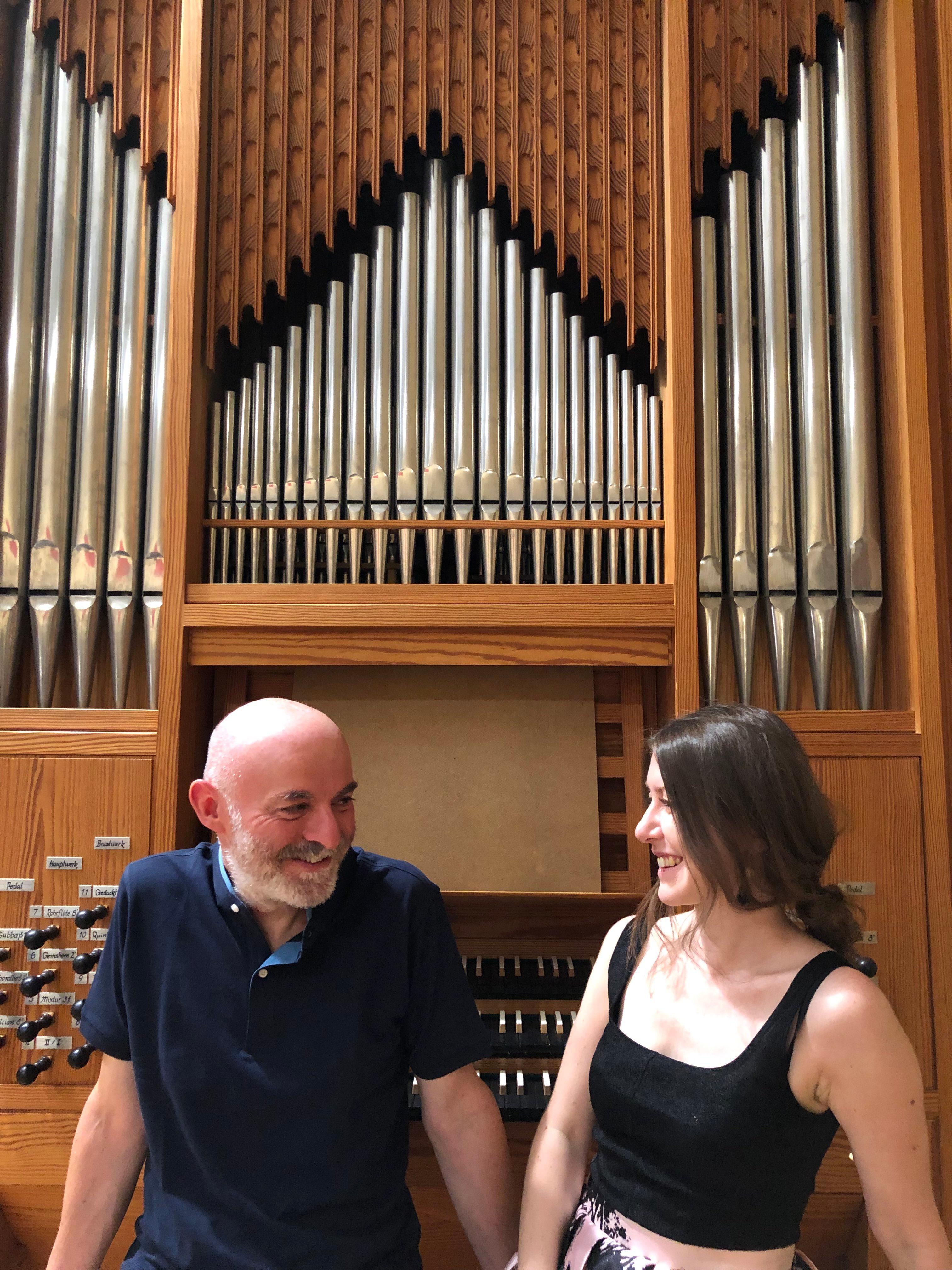 Silvia Perucchetti e Renato Negri sull’arte della fuga di Bach<br>
<br>
