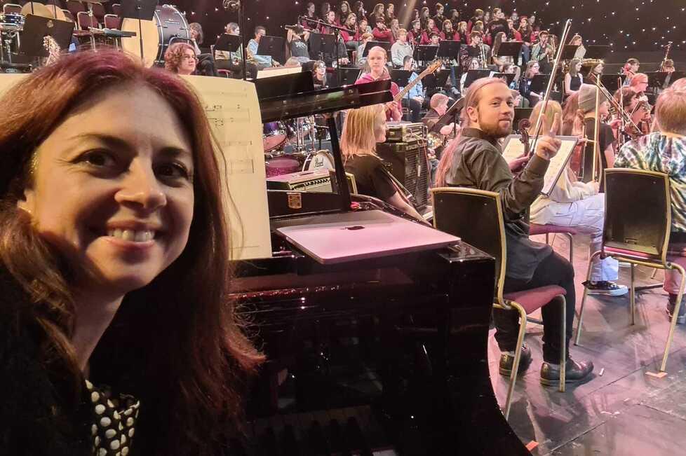 Stefania Passamonte concerto della modenese &nbsp;alla Royal Albert Hall 