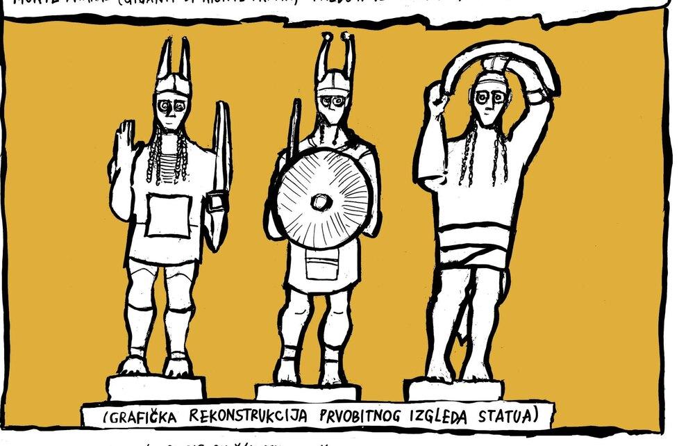 I Giganti a fumetti di Aleksandar Zograf