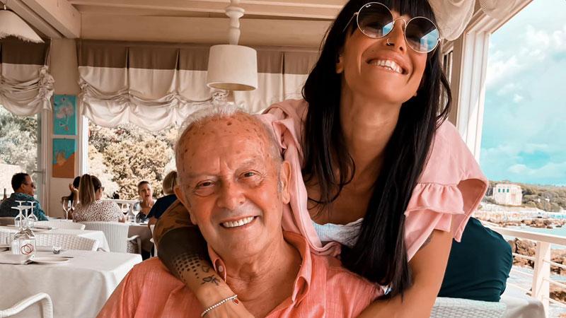 
	Sergio Gesi in compagnia della figlia Sara. La foto &egrave; dell&rsquo;ultima sorpresa che i figli hanno fatto al 72enne di Lari

