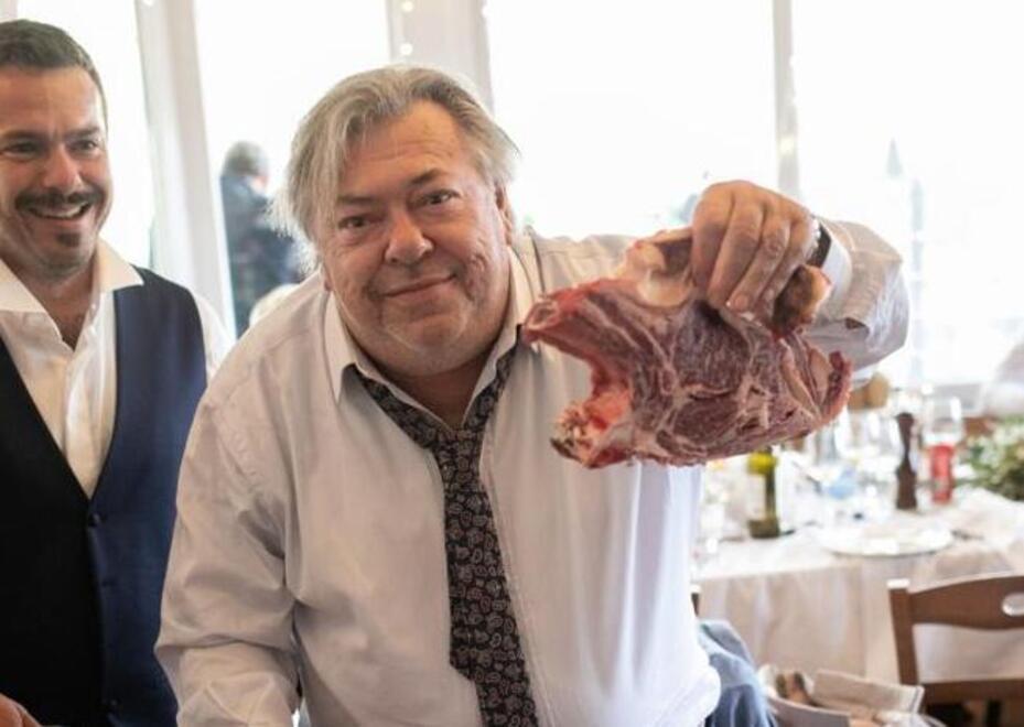 Addio a Giuliano Terni, re della bistecca: «Uomo burbero dal cuore di burro»