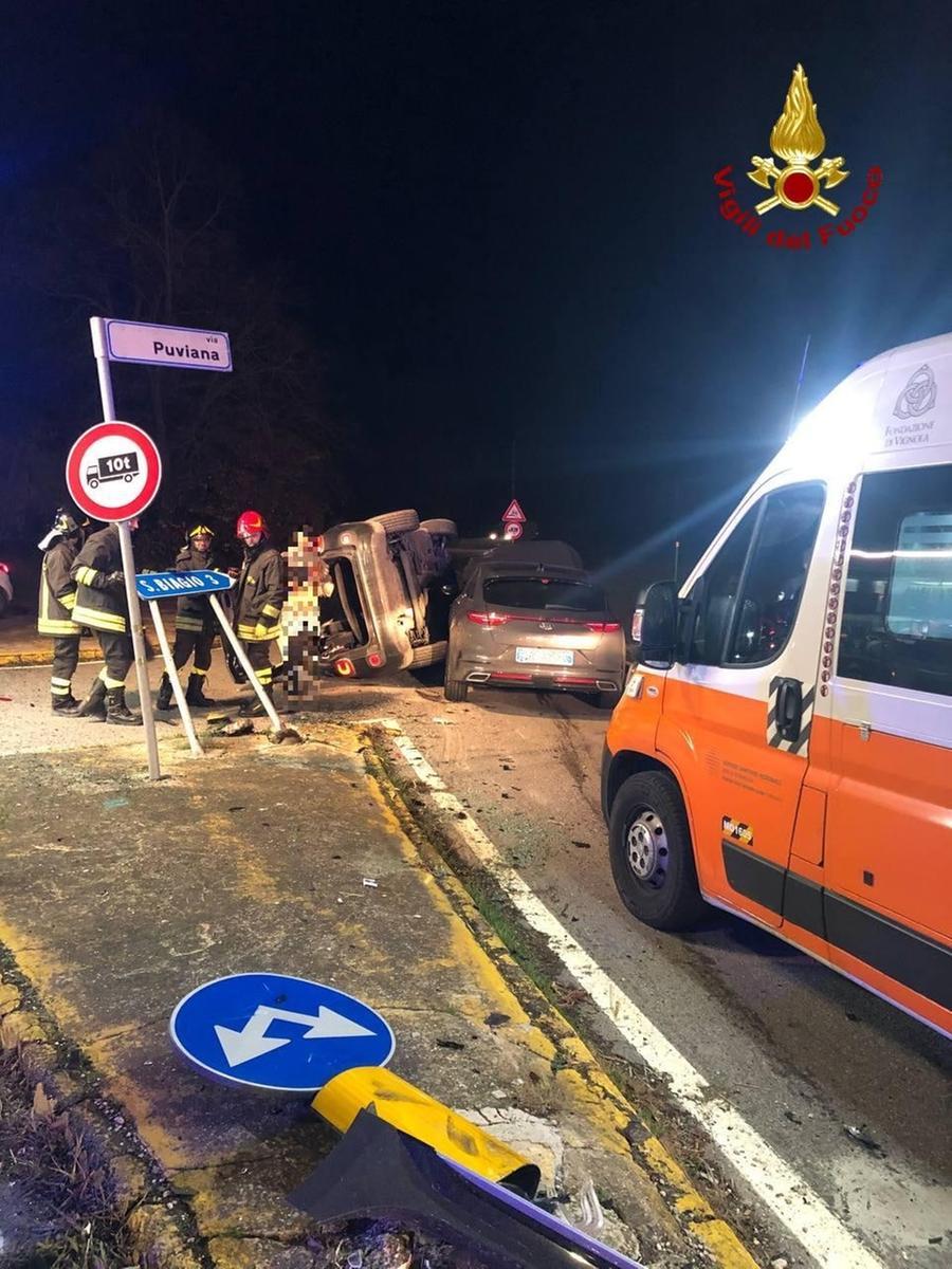 
	Il pauroso incidente a Mirandola in via Puviana


