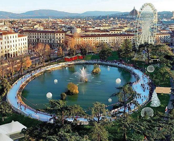 A dicembre tornano la ruota panoramica e la pista di pattinaggio