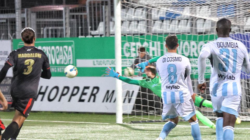 Lucchese fuori dalla Coppa Italia La Virtus Entella vince ai rigori 