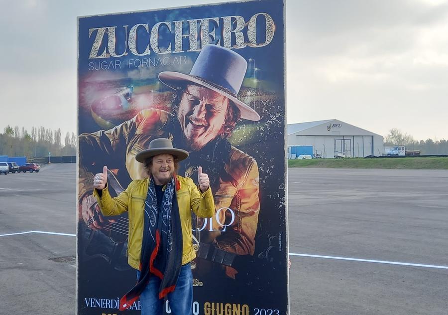 Zucchero torna nella sua città: il 9 e il 10 giugno protagonista alla Rcf Arena