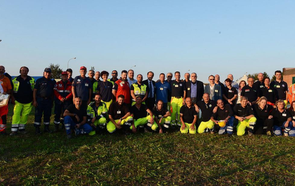 Volontari gemellati con la Liguria 