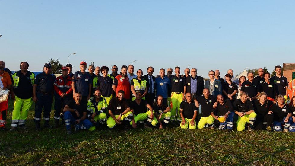 Volontari gemellati con la Liguria
