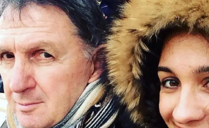 
	Claudio Trevisan in uno scatto insieme alla figlia Martina&nbsp;

