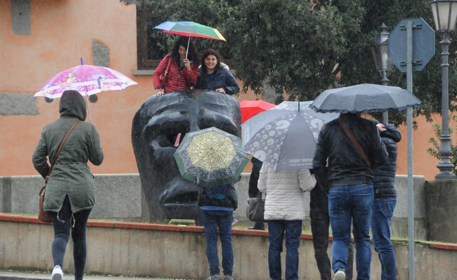 In Sardegna arrivano pioggia e la prima neve, temperature in calo