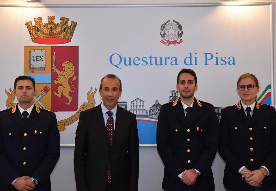 Questura, operativi tre nuovi funzionari