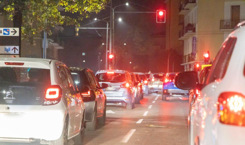 Modena Effetto- via Panni su viale Amendola Anche Fratelli Rosselli nel caos 
