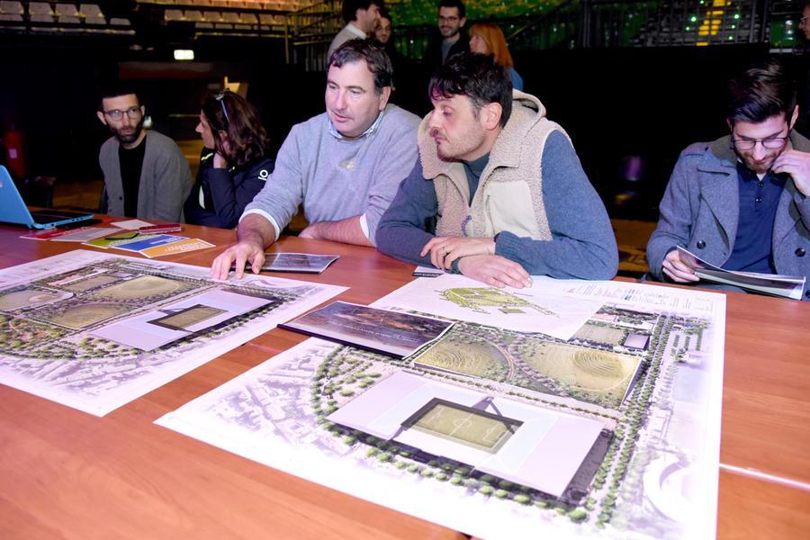 Campo di Marte, in 350 al Mandela per scoprire il progetto di restyling di stadio e quartiere