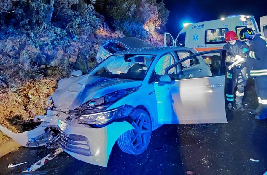 
	Un'immagine dell'incidente avvenuto a Calafuria alle 4.30 della notte di domenica 20 novembre

