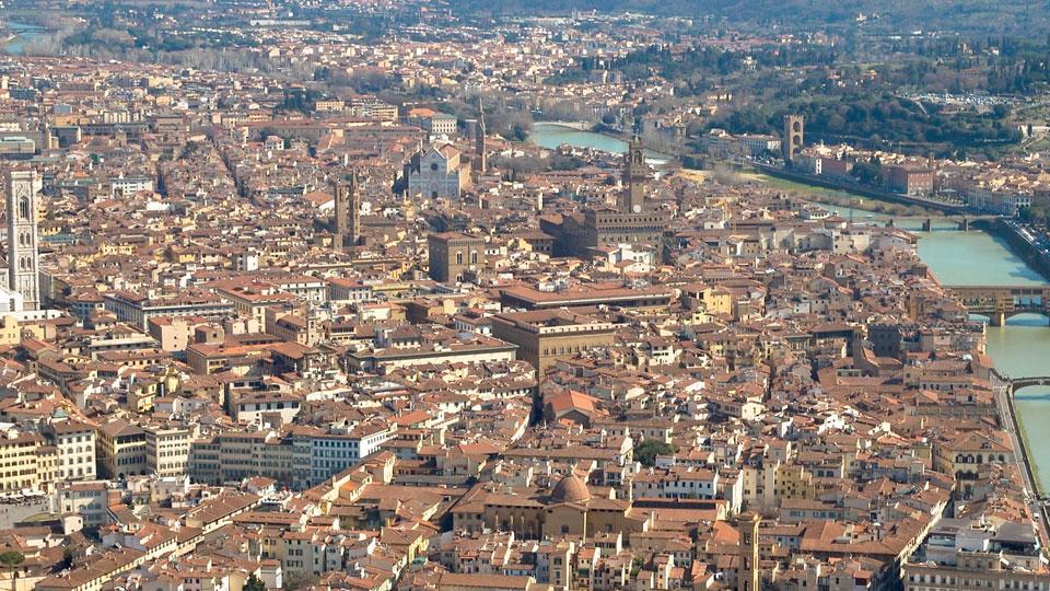 Firenze, in 15 anni il cemento ha cancellato 41 ettari di verde