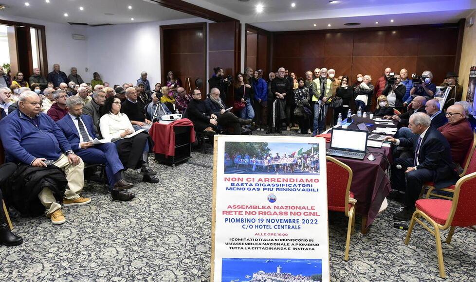 Da Piombino la mobilitazione “No Rigass” e contro il fossile