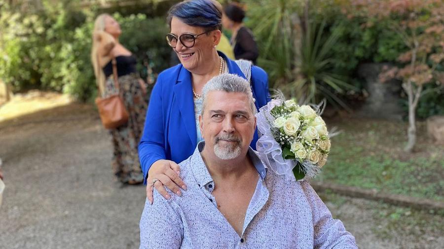 
	Riccardo e Mary nel giorno del loro matrimonio&nbsp;

