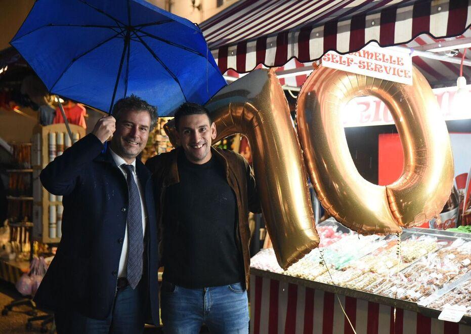 Da 70 anni rende Lucca più dolce Festa al banco di Daniele Michelini