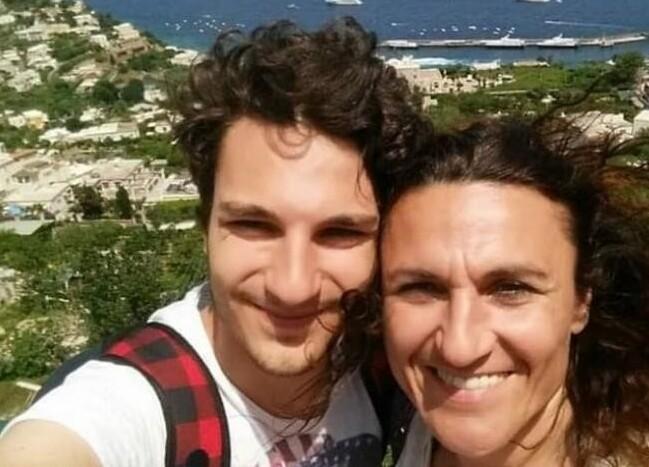 Elisabetta Casini con il figlio Lorenzo
