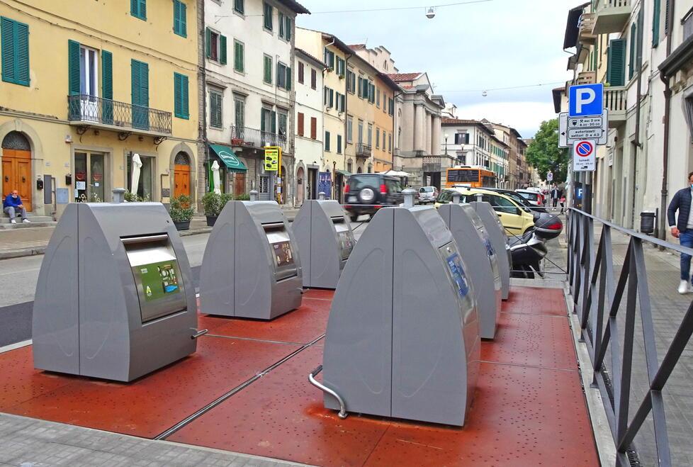 Pistoia, guerra legale davanti al Tar contro i cassonetti interrati