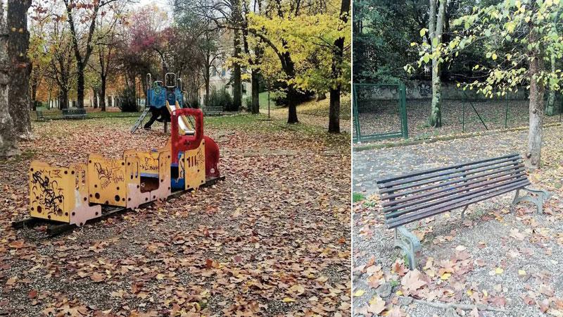 Giochi rotti, erba alta, siringhe. A Firenze residenti costretti a fuggire dai parchi