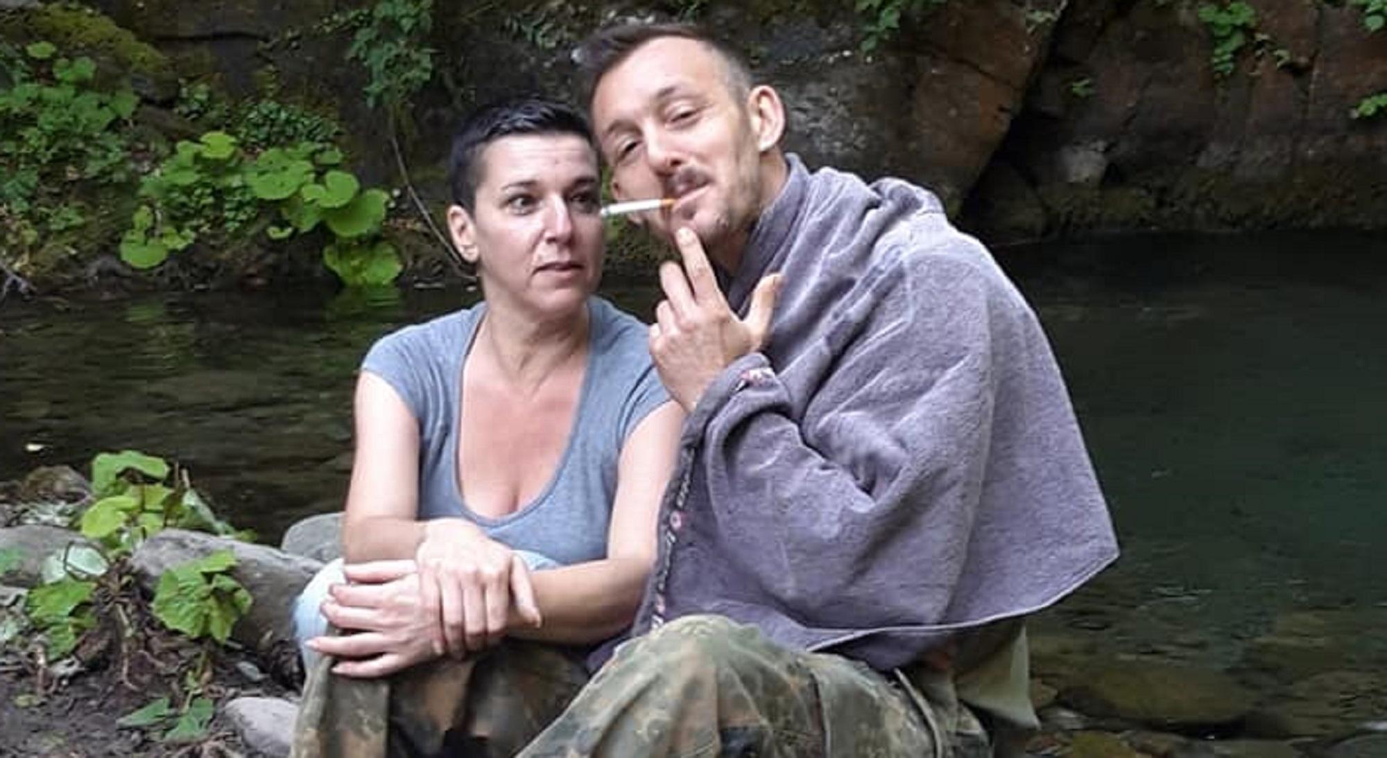 Ilenia Ricci, assolta per l'omicidio e condannata per furto e ricettazione, con l'ex compagna Giacomo Casalati, il saldatore punito per il delitto (e la rapina)