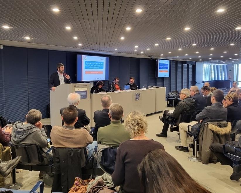 La presentazione dei dati dell’Osservatorio sul lavoro
