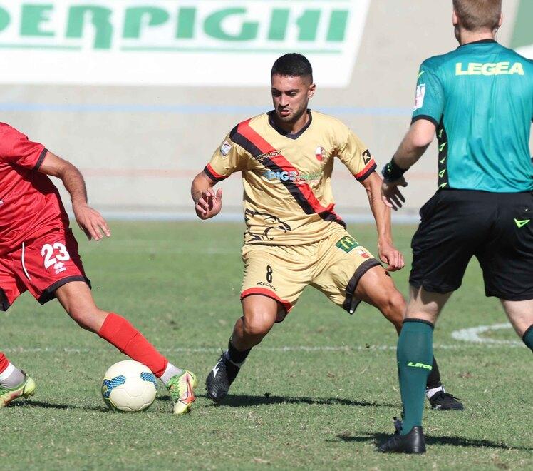 Giorgio Tumbarello, 26 anni, arrivato a gennaio e diventato punto di forza della Lucchese di Maraia