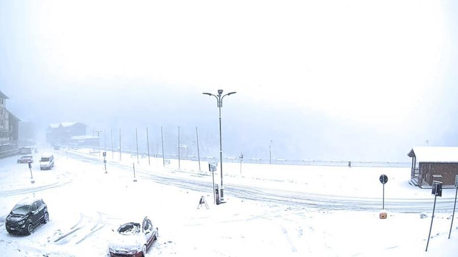 Primi fiocchi di neve in Toscana: in Val di Luce 15 centimetri