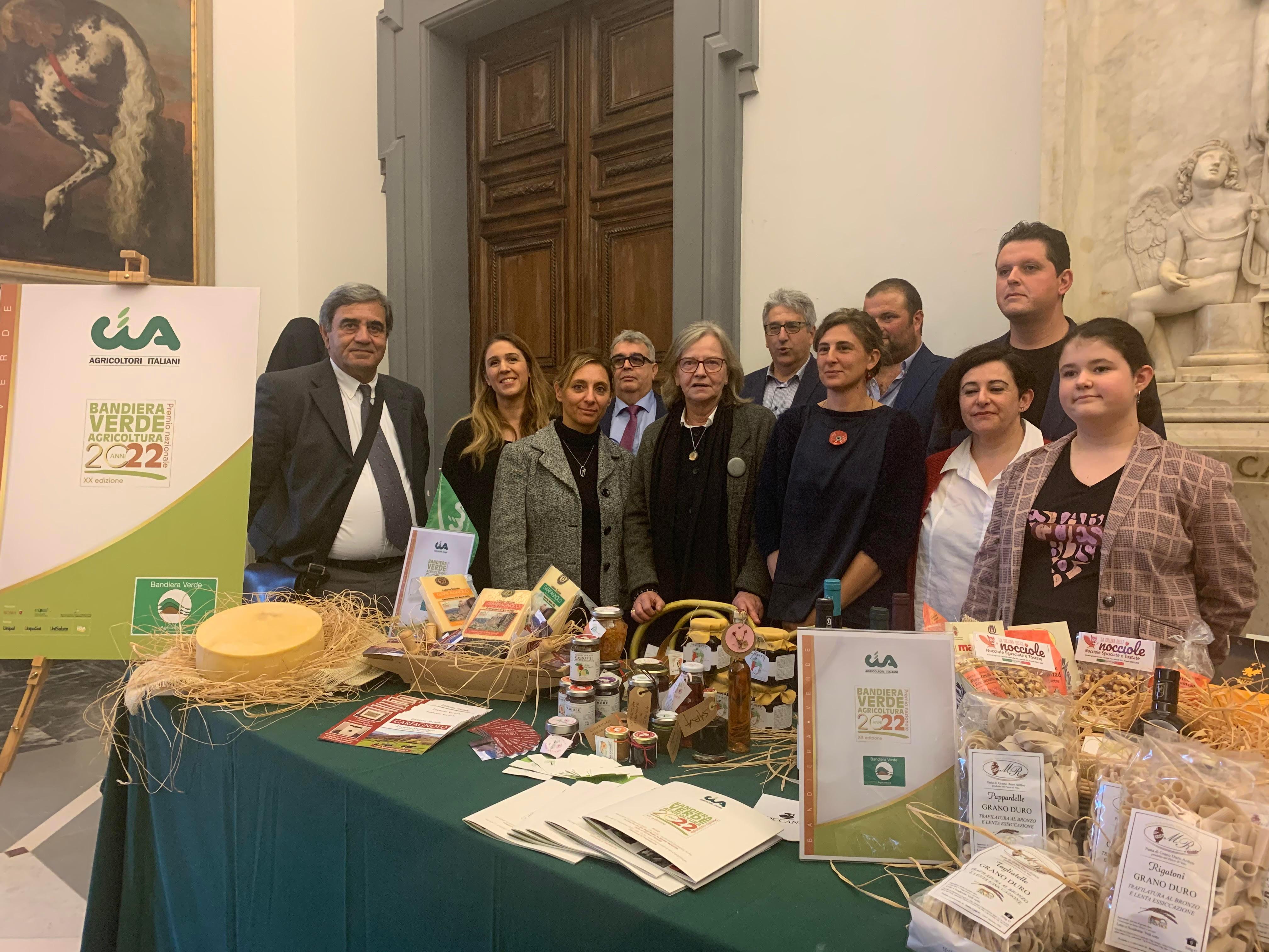L’agricoltura reggiana premiata in Campidoglio