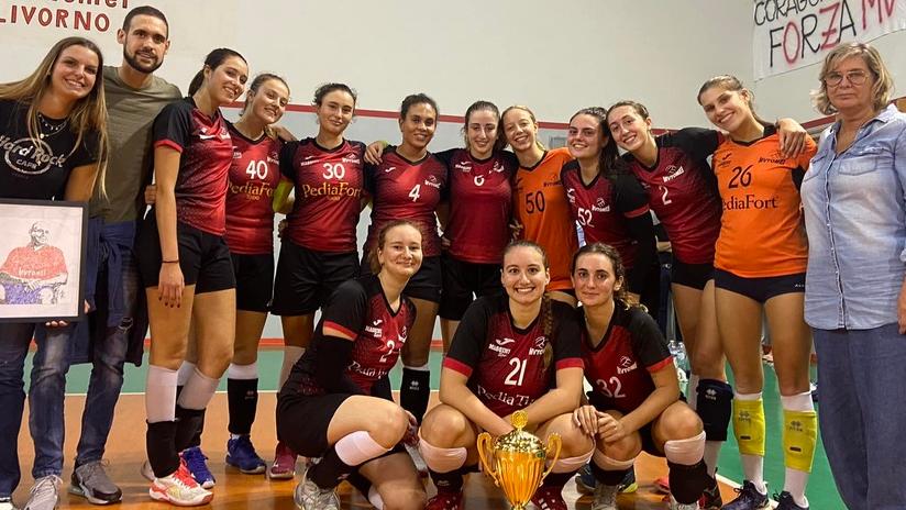 Tomei con le braccia al cielo: è la prima vittoria in serie D