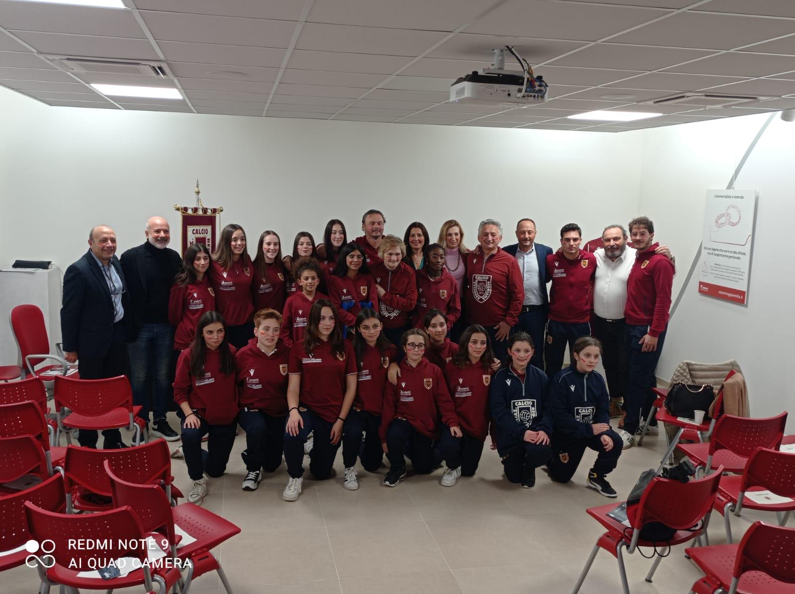 La Reggiana punta sulle ragazze: ecco la cantera femminile 