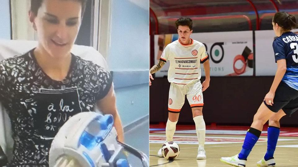 Dal grave incidente alla rinascita: dopo tre mesi torna a giocare a calcio e segna un gol