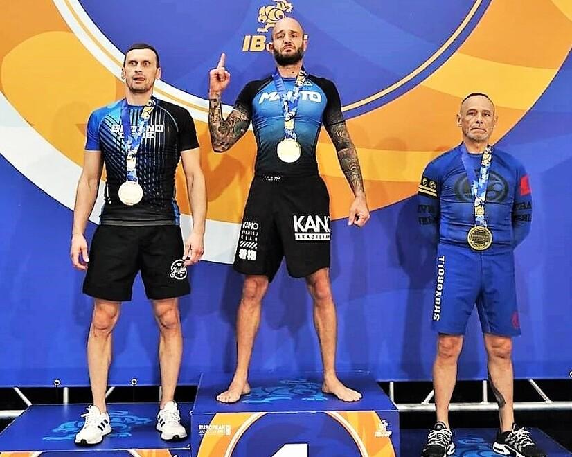 Maurizio Tosi da sogno sul tatami: oro europeo nel jiu jitsu brasiliano 