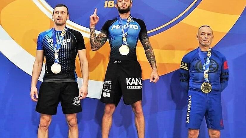 Maurizio Tosi da sogno sul tatami: oro europeo nel jiu jitsu brasiliano