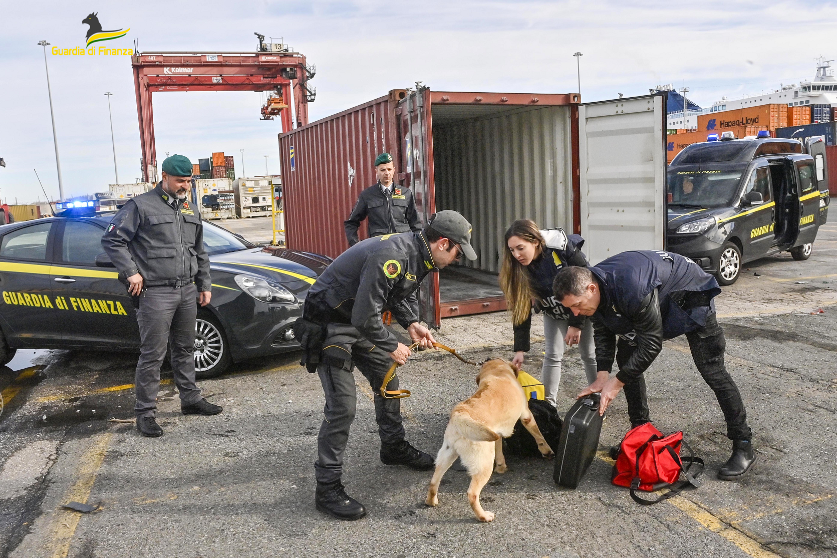 Trovato nel porto di Livorno con nove chili di cocaina: arrestato camionista